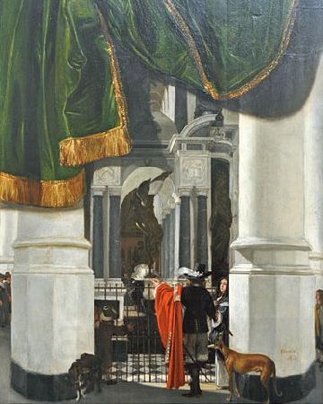 Emanuel de Witte Interior of the Niewe Kirke in Delft with the Tomb of WIlliam the Silent oil painting picture